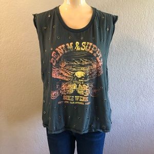 Denim and supply tank
